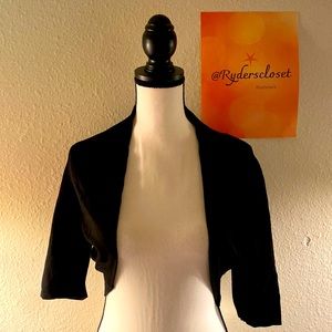 White house black market, bolero sweater